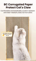 ROJECO Cat Scratcher L-Shaped Cat Scratching Board For Cats Toys Claw Grinding Scraper Mat Cat Furniture Protector Accesories