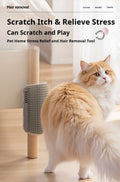 Cat Corner Self Groomer Massage Brush Pet Hair Removal Comb Cat Scratcher Grooming Cleaning Tool For Cats