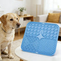 Pet Lick Silicone Mat Slow Feeder Dog Food Plate Bathing Distraction Sucker Training Feeder Supplies for Dogs