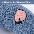 Soft Plush Pet Cat Pillow U-shaped Neck Protection Deep Sleep Cushion for Small Dogs Puppy Kitten Bed Accessories Calming Toy