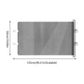 Indoor Retractable Staircase Door Sill Without Drilling Anti Cat Running Jumping Pet Fence Baffle For Doorways Corridors Stairs