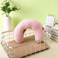 U Shape Pet Plush Pillow Soft Sleep Companion Cushion Calming Toy Universal For Dog Cat Warm Comfortable Pet Sleeping Supplies