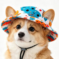 1PC Pet Sun Hat Adjustable Pet Sun Hat Cat Dog Breathable Dog Sunshade Hats Outdoor Travel Pet Fisherman Hat Sun Protection