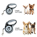 Retractable Dog Leash 3M/5M Pet Walking Lead One-Button Lock Non-Slip Handle for Small Dogs Cats Training Hiking Puppy Supplies