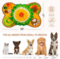 Snuffle Mat for Dogs, Pet Snuffle Mat for Small and Medium Dogs, Interactive Sniff Mat Feeding Mat for Puppies, Slow Feeder