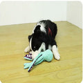 Dog plush squeaky toy octopus design interactive boredom relief pet anti-destruction toy