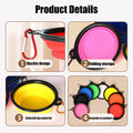 TPE dog bowl cat bowl wear-resistant and durable pet folding bowl travel outdoor drinking water feeding portable pet bowl