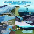Super Sized Dog Water Play Mat And Children'S Swimming Pool -Foldable, Rubber Water Play Mat, Suitable For Outdoor Entertainment