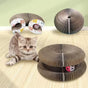 Foldable Cat Scratcher with Bell & Catnip Magic Organ Cat Scratching Board Accordion Toy Cats Grinding Claw Scratching Post Toys